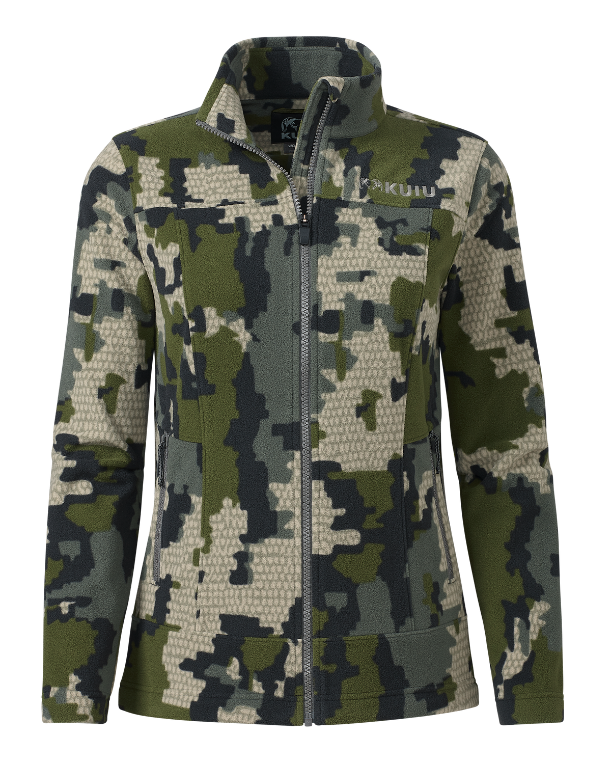 Women's Border Fleece Full Zip | Valo