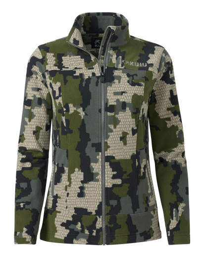 Women's Border Fleece Full Zip | Valo