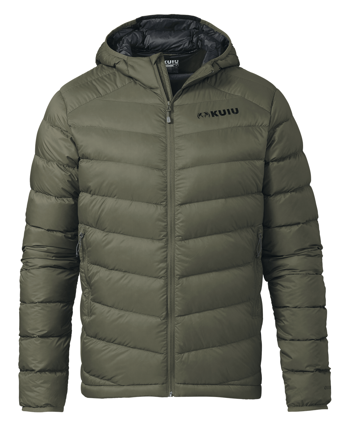 Super Down LT Hooded Jacket | Verde