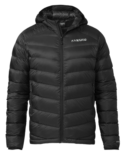 Super Down LT Hooded Jacket | Ash