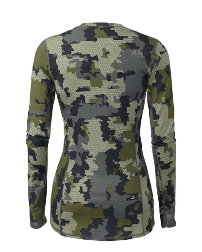 Women's ULTRA Merino 145 LS Crew | Vias