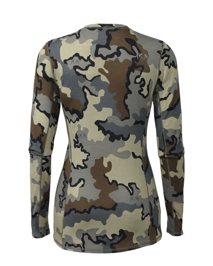 Women's ULTRA Merino 145 LS Crew | Gunmetal
