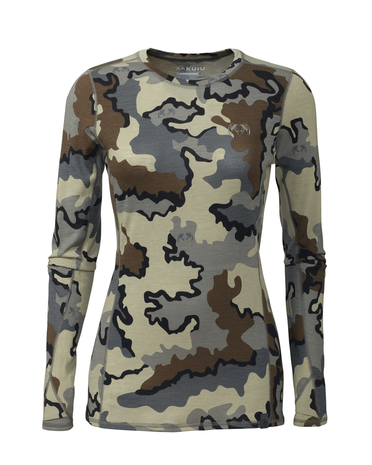 Women's ULTRA Merino 145 LS Crew | Gunmetal