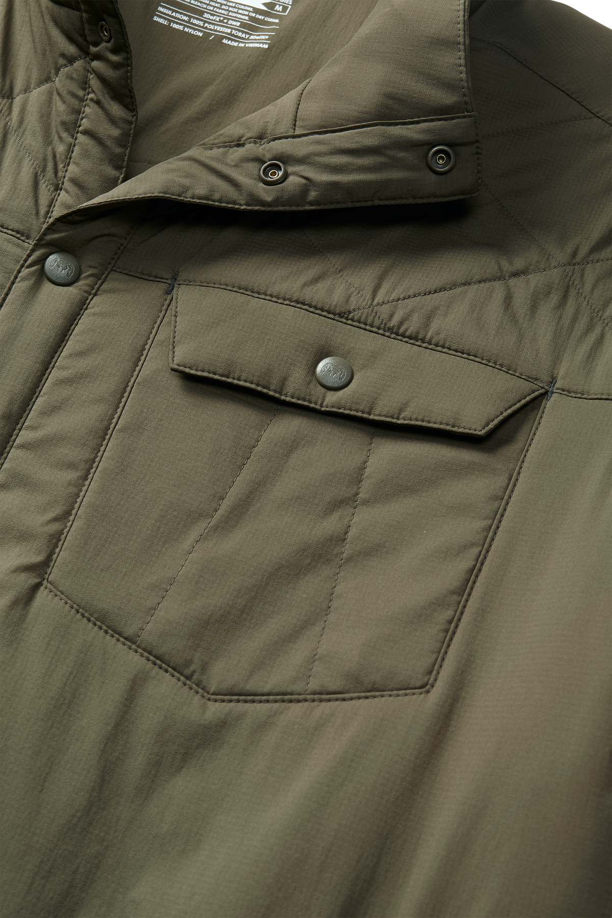 Base Camp Insulated Snap Shirt | Steel Blue