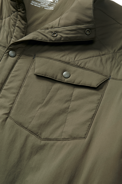 Base Camp Insulated Snap Shirt | Steel Blue