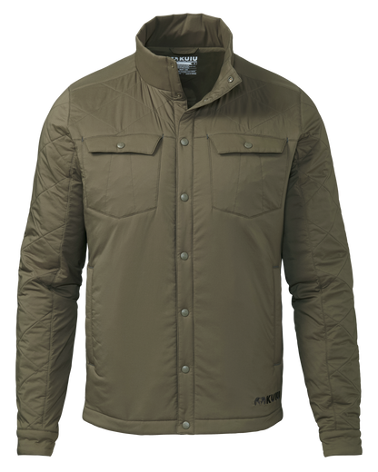 Base Camp Insulated Snap Shirt | Steel Blue