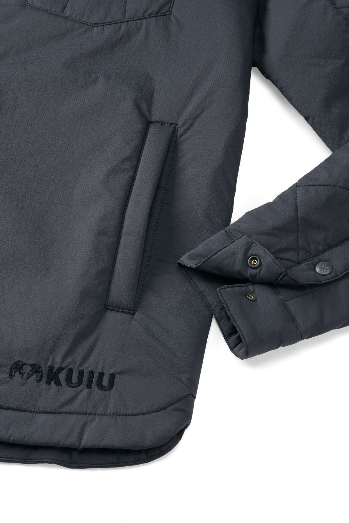 Base Camp Insulated Snap Shirt | Steel Blue