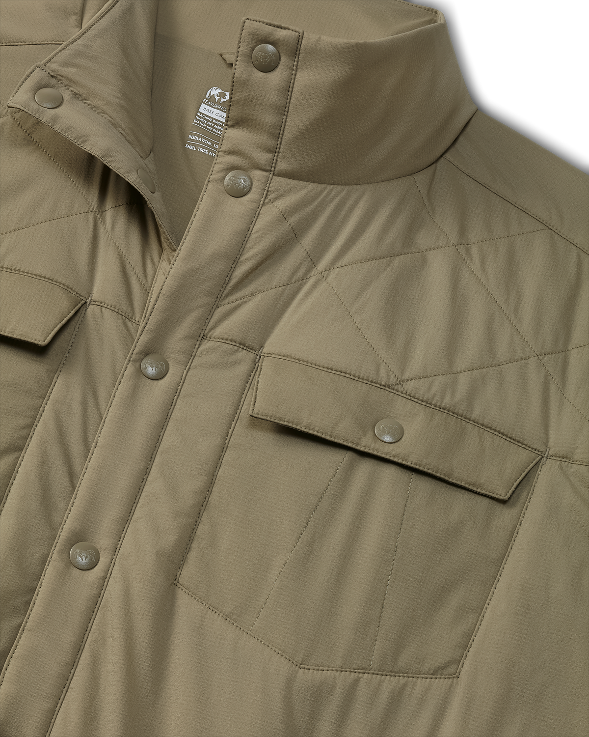 Base Camp Insulated Snap Shirt | Steel Blue