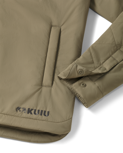 Base Camp Insulated Snap Shirt | Steel Blue