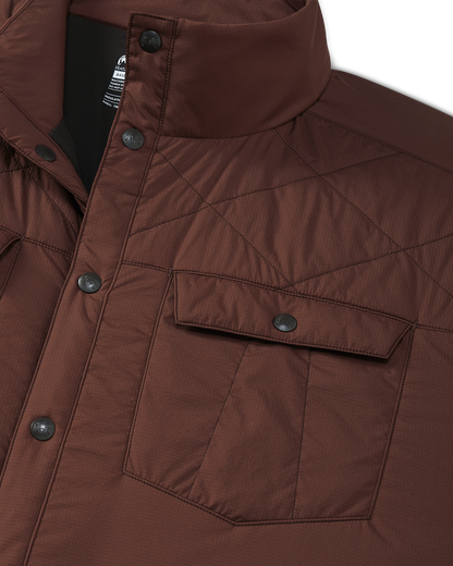Base Camp Insulated Snap Shirt | Steel Blue