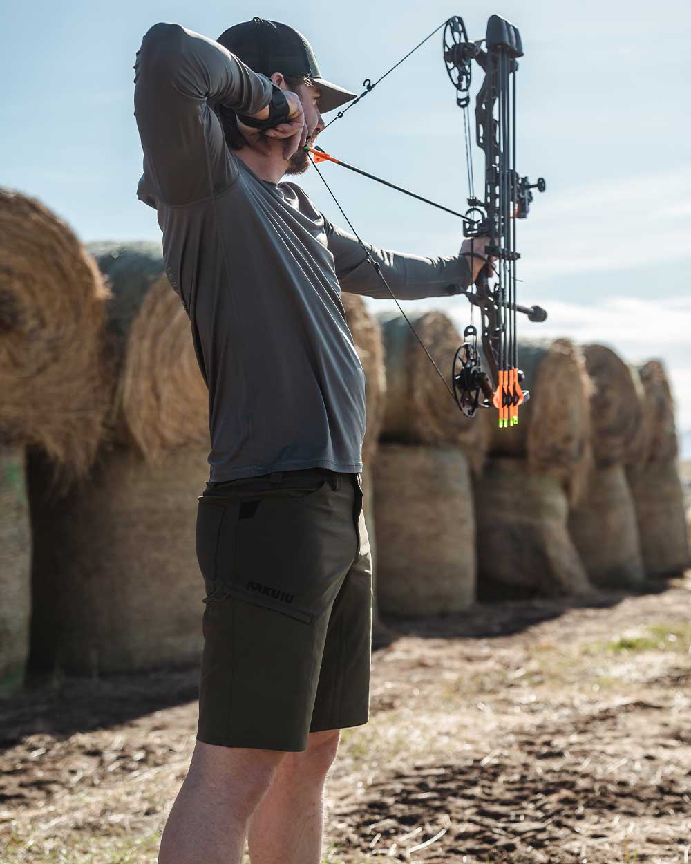 Switchback 12″ Short | Ash