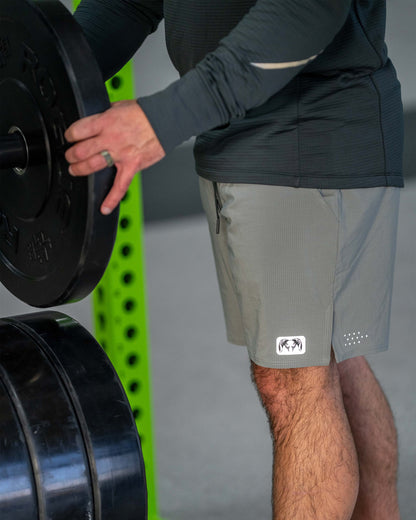 EnduroTrainer Lined 7″ Short | Dark Iron Tonal
