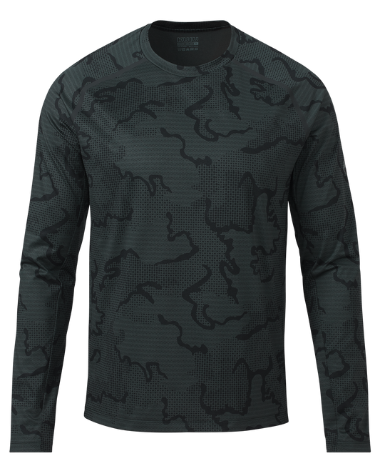 TrailTrainer LS Crew | Dark Iron Tonal