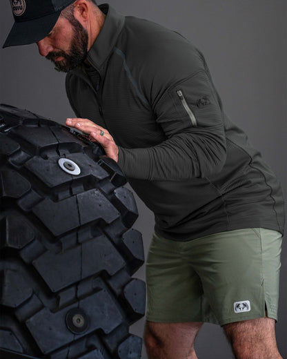 EnduroTrainer Lined 7″ Short | Dark Iron Tonal