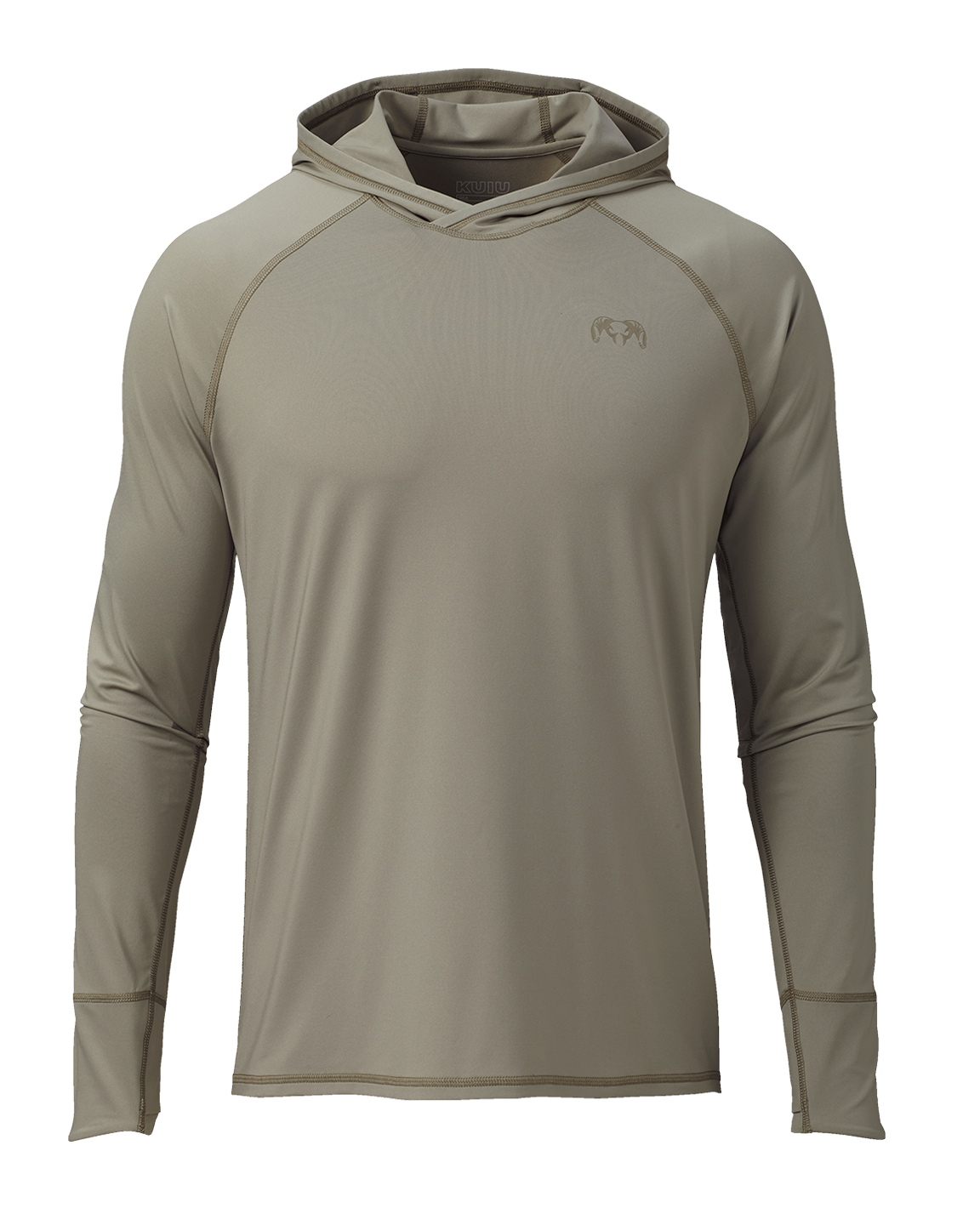 Gila LS Hoodie Gritstone | Silt Gritstone