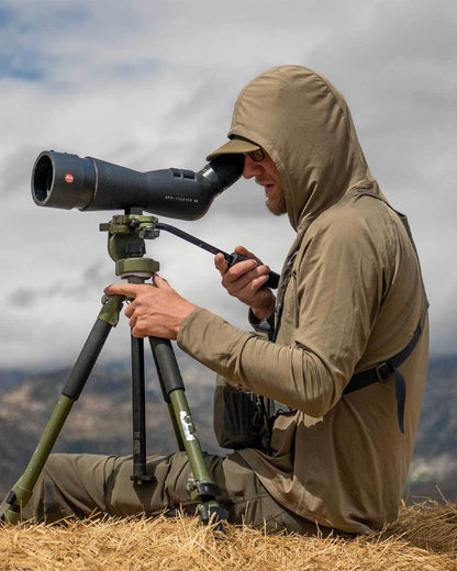 Gila LS Hoodie Gritstone | Silt Gritstone