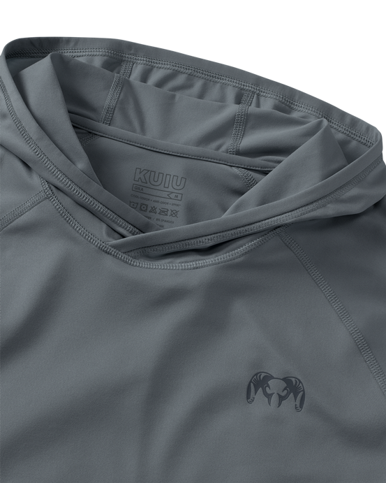 Gila LS Hoodie Gritstone | Silt Gritstone