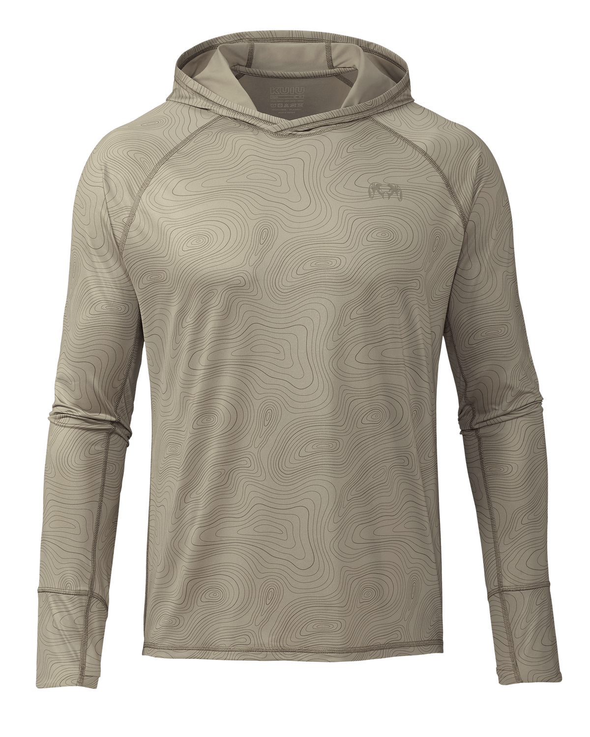 Gila LS Hoodie Gritstone | Dune Gritstone