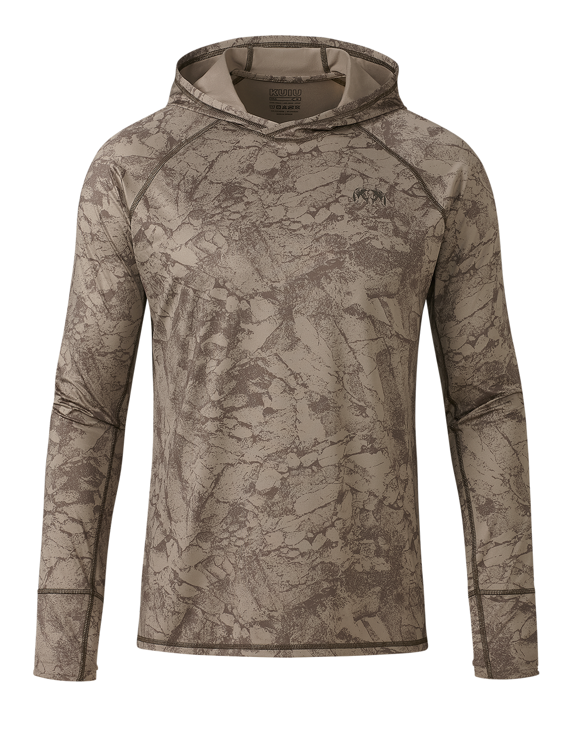 Gila LS Hoodie Gritstone | Dune Gritstone