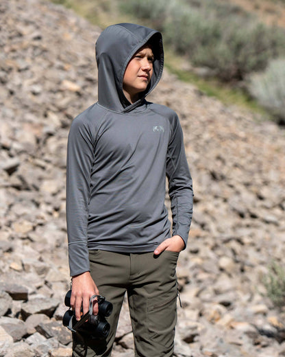 Youth Gila LS Hoodie | Vias