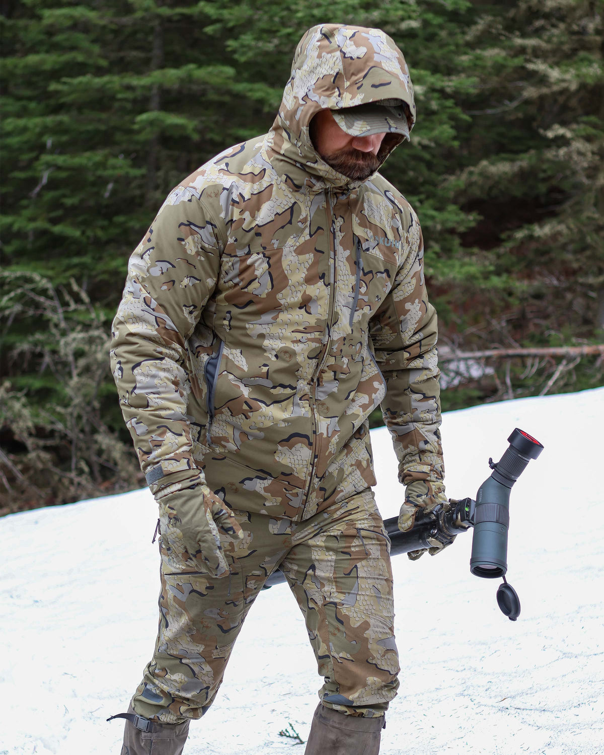 Mountain PRO Hooded Jacket | Ash