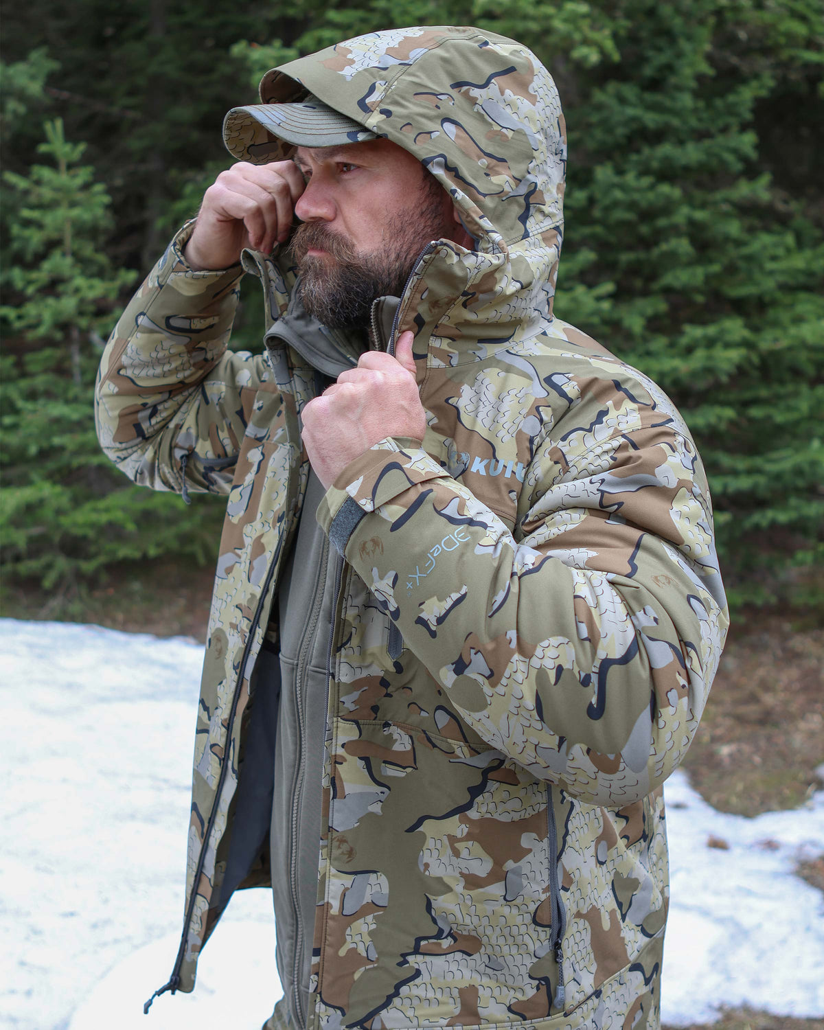 Mountain PRO Hooded Jacket | Ash