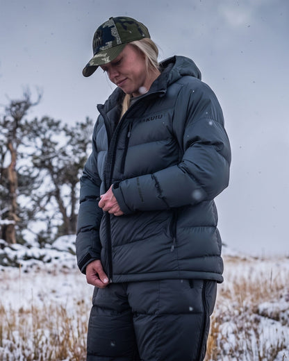 Women's Super Down PRO Hooded Jacket | Vias