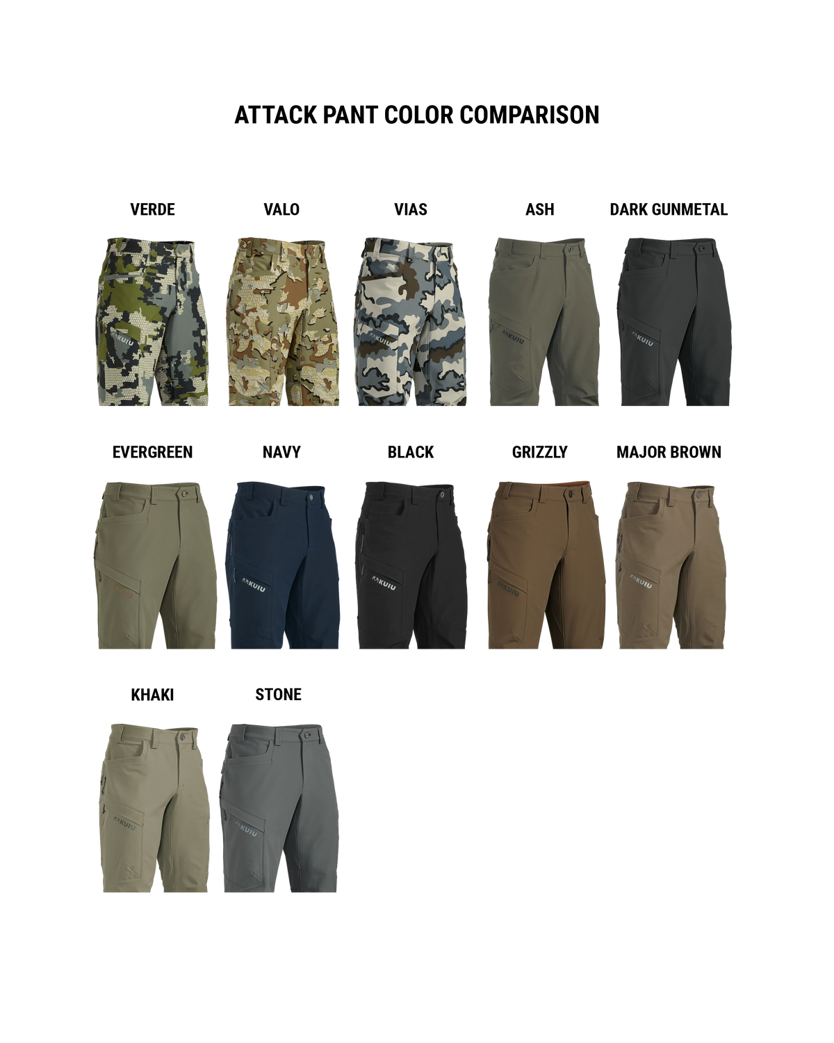 Attack Pant | Evergreen
