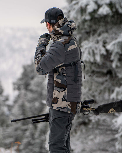 Axis Thermal Hybrid Hooded Jacket | Verde