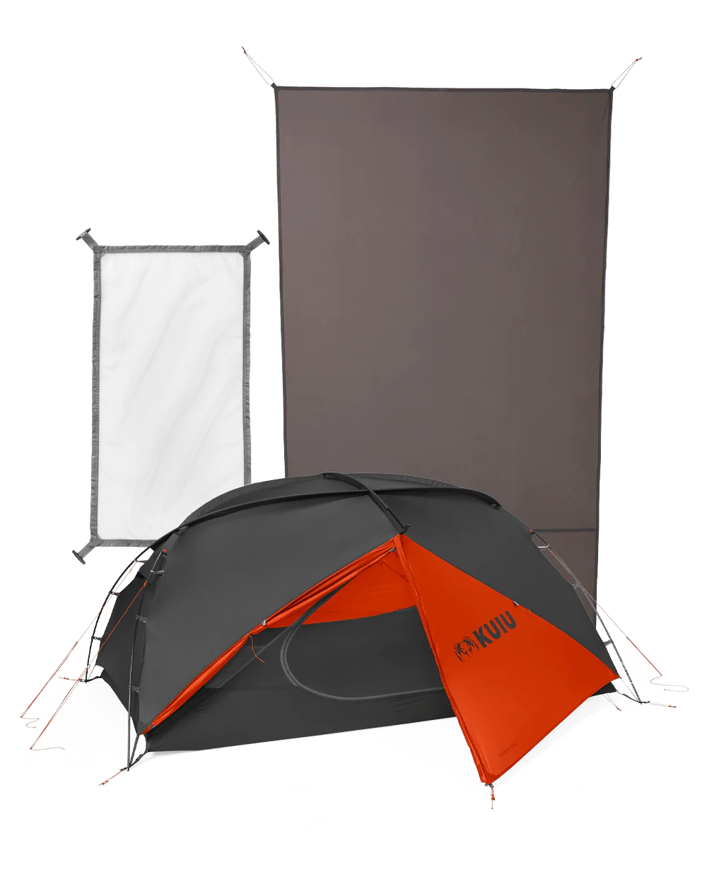 Mountain Star 2 Person Tent Set | Gunmetal-Camel