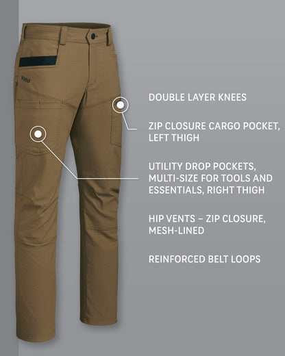Motive Workgrade Pant | Asphalt