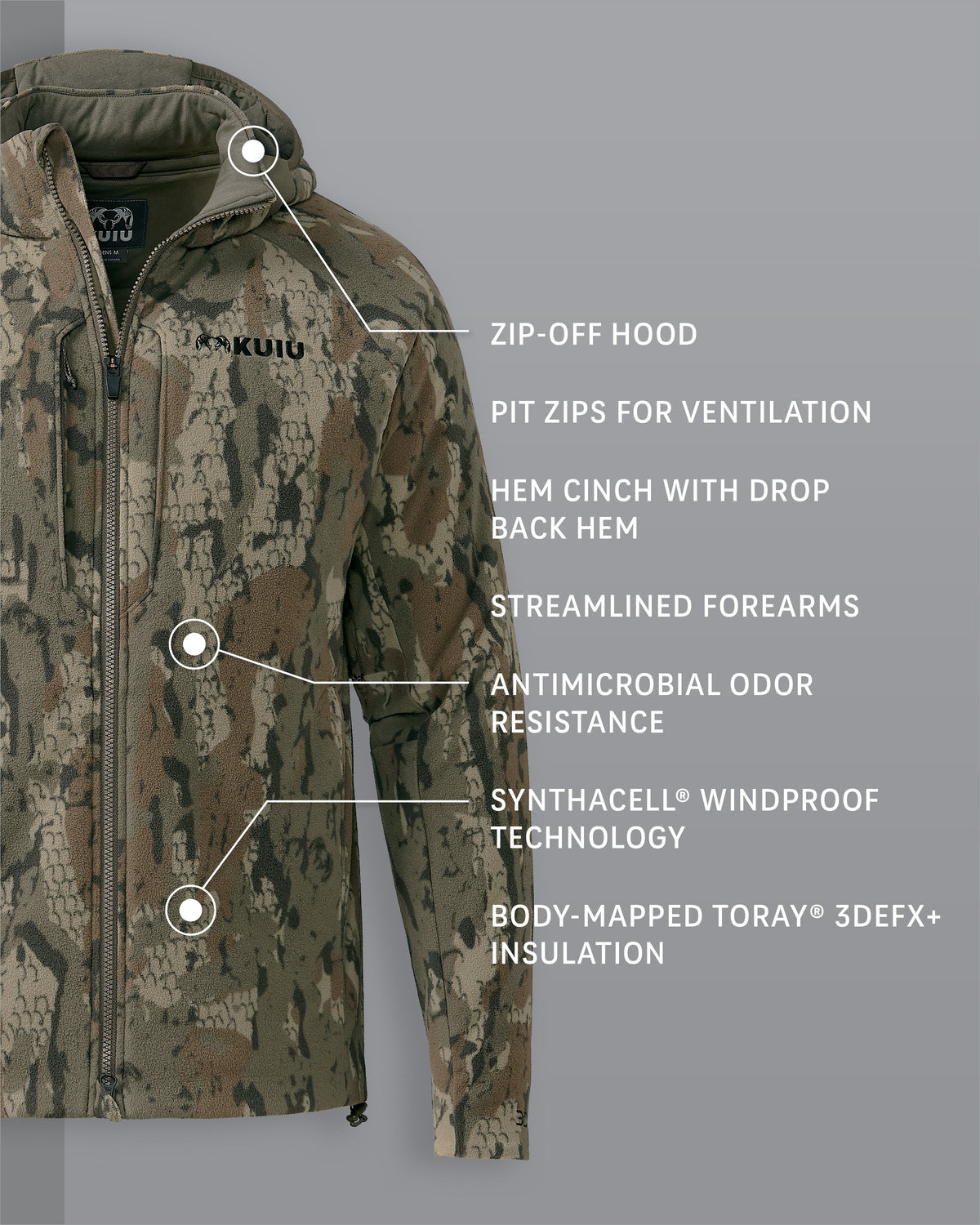 KUIU Proximity Hooded Insulated Jacket | Valo
