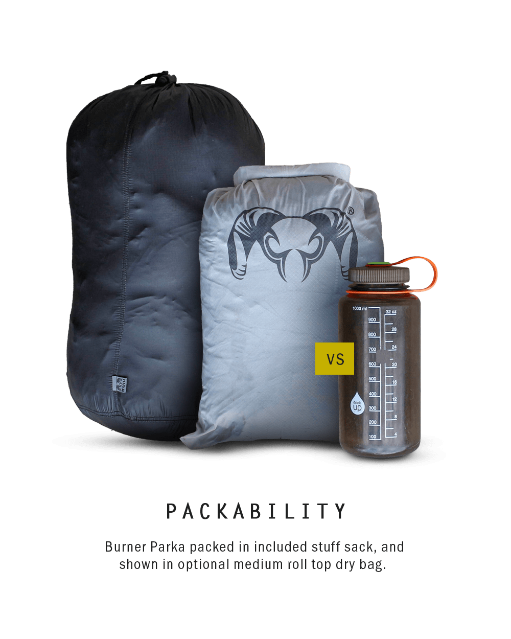 Super Down Burner Parka | Ash