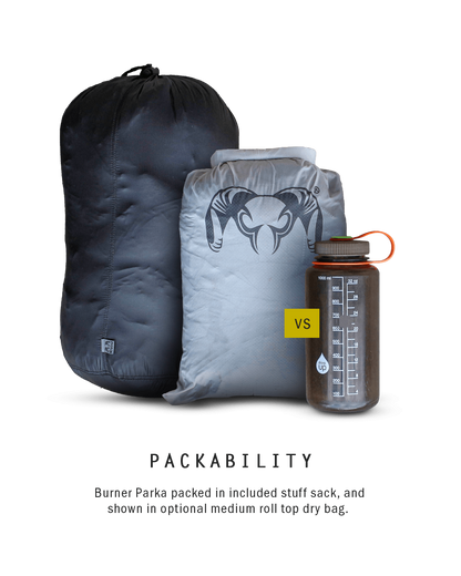 Super Down Burner Parka | Ash